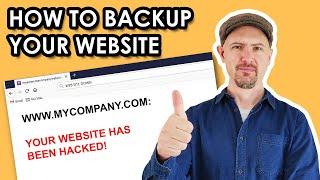 How to backup your WordPress website