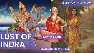 Lust Of Indra | Story Of Ahalya and Rishi Gautam | ahalya story when lord indra was cursed for lust