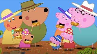 Peppa fliegt ins Outback! ️ Peppa-Wutz Volle Episoden  Cartoons Für Kinder |