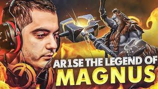 Ar1se - Magnus PogChamp Plays Non Stop Action Dota 2 Highlights!