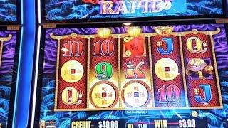 5 DRAGONS RAPID SLOT MACHINE BONUS SESSION HUGE 439X BONUS WIN RARE 3 BONUS GAMES TRIGGERED TO START