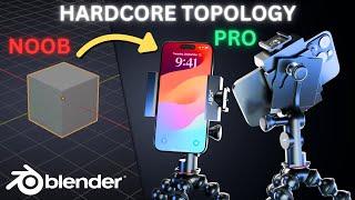 Mastering Topology in Blender - Tripod Product Visualization Tutorial (Aryan)