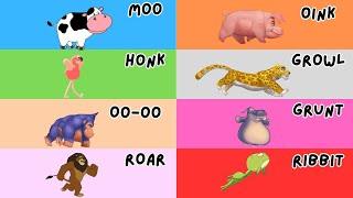 Animal Sounds Song N24T1 | Animal Song Nursery Rhymes For Kids | Kids TV Education