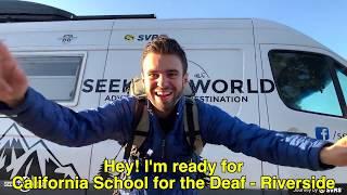 Seek the World Presentation at California School for the Deaf - Riverside
