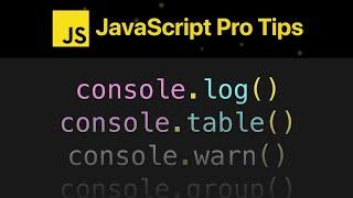 Hidden console.log Features! | JavaScript Pro Tips #1