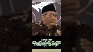 Nurcholis Madjid Orang NU #ulilabsharabdalla #nurcholishmadjid #shortsviral