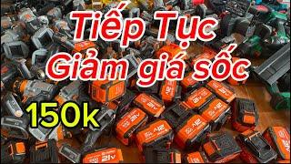 Tiếp tục giảm giá sốc ,máy khoan 13ly ,máy mài pin, máy cưa xích,máy Tỉa hàng Rào,máy Bulong