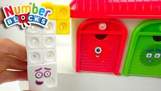 Numberblock 13 Builds his Numberblock Friends and Best Num Num Blocks Learning Toys Compilation