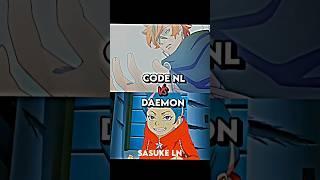 Code vs Daemon | #naruto