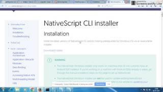 NativeScript Advanced Setup: Windows in Windows7 64 bit