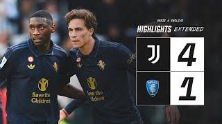 EXTENDED HIGHLIGHTS | Juventus 4-1 Empoli | YILDIZ' Ruleta & Unstoppable KOLO MUANI