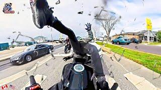 SHOCKING ! Luckiest Biker Ever In The Week | MOTORCYCLE CRASHES  2025.