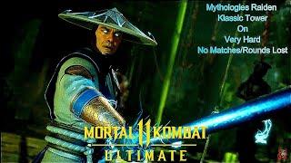 Mortal Kombat 11 Ultimate - Mythologies Raiden Klassic Tower On Very Hard No Matches/Rounds Lost