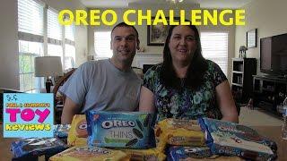 Oreo Cookie Challenge With Paul & Shannon | PSToyReviews