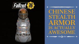 Fallout 76 Wastelanders: Chinese Stealth Armor is AWESOME. Review and Turtle's Lab.