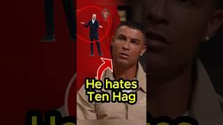 Ronaldo Hits Back at Ten Hag (Again) #football