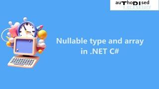 Nullable type and array in .NET C#