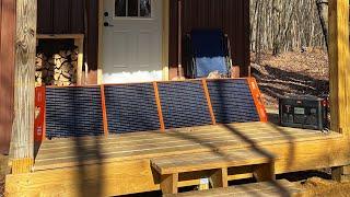 Battery and Solar for the Off-Grid Cabin - I was Skeptical