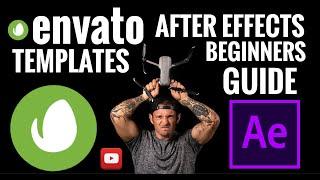 envato elements video templates AFTER EFFECTS tutorial