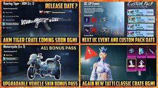  A11 Royal Pass and Bonus Pass Rewards | Next Classic Crate BGMI | UC EVENT DATE | Upcoming Crates