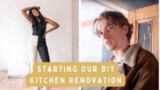 WE STARTED OUR DIY KITCHEN RENOVATION | JOY MUMFORD