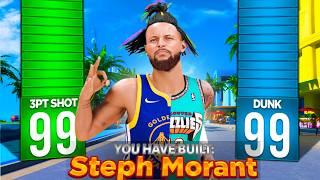 This Steph Morant BUILD is DOMINATING on NBA 2K24!