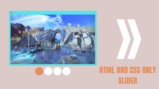 How to Create Full Screen Slider Only with HTML and CSS
