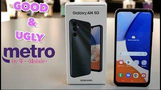 Samsung Galaxy A14 5G unboxing and first impression for metro by t-mobile