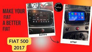  FIAT 500 (2017): Από Uconnect 7" σε Pioneer SPH-DA77DAB! 