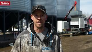 Bench Market Grain Cleaner | Customer Testimonial | Flaman Grain Systems