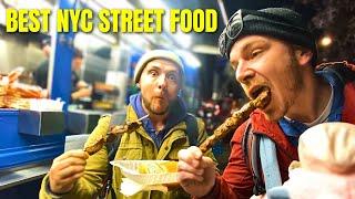 We booked the HIGHEST RATED NYC STREET FOOD TOUR!