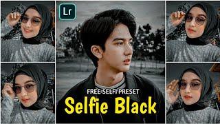 Tutorial edit foto selfie moody black  ala selebgram di aplikasi Lightroom