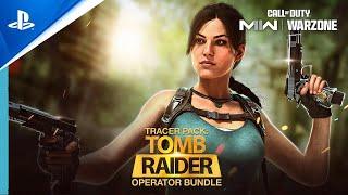 Call of Duty: Modern Warfare II & Warzone | Lara Croft Operator Bundle | PS5, PS4