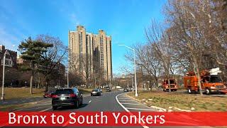 Driving to South Yonkers from the Bronx - Mosholu Parkway to Saw Mill Parkway