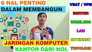 6 Hal Penting Dalam Membuat Jaringan Kantor dari Nol - Network dan Server