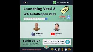 ZOOM#1 LAUNCHING WA AUTORESPON VERSI 8 TAHUN 2021