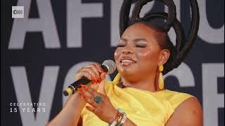 Yemi Alade performs special rendition of her Grammy nominated song "Tomorrow"