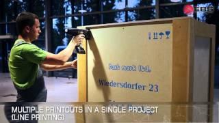  HANDJET EBS-260 - improved hand held, portable, mobile ink jet printer