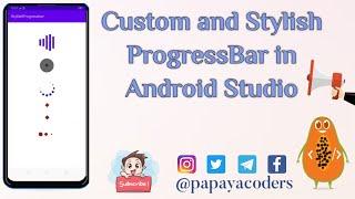 Spinkitview Android || Create Custom Progressbar||stylish progressbar android studio||papaya coders