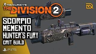 The Division 2 | Scorpio-Memento-Hunter's Fury end game build | Title Update 14 | PS5