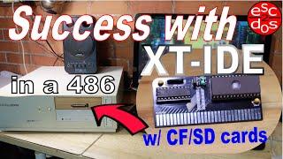 Success with XT-IDE in a 486