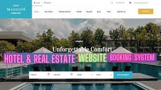 How to Make a Hotel Booking, Real Estate Website with WordPress