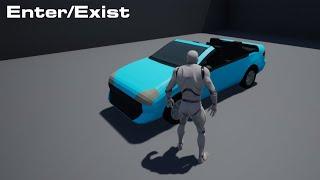 Enter/Exit Car System Unreal Engine 4 Tutorial