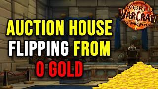 Flipping 0-2M GOLD on the Auction House in TWW | ep.1