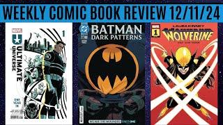 Weekly Comic Book Review 12/11/24