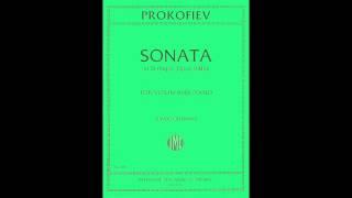 Prokofiev Violin/Piano Sonata No. 2, mvts. 3 and 4