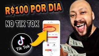 Como Ganhar Dinheiro No TIKTOK: RENDA EXTRA, Mais De R$100 Por Dia