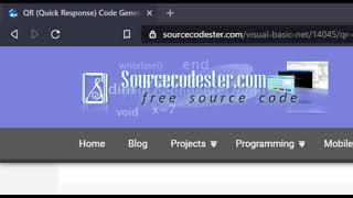 QR Quick Response Code Generator using VB NET Tutorial