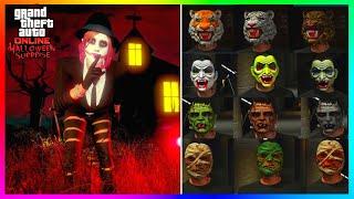 UNLOCK Vintage Halloween Masks, SECRET Clothing, ALIEN Outfit, ufo, GTA 5 2024 (GTA Online Update)