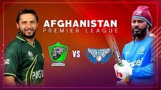 APLT20 2018 M7: Balkh Legends v Paktia Panthers Live Stream, Afghanistan Premier League T20 - APLT20